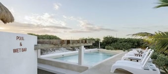 Oceanfront Condo with Pool and Views Telchac | Depto B52