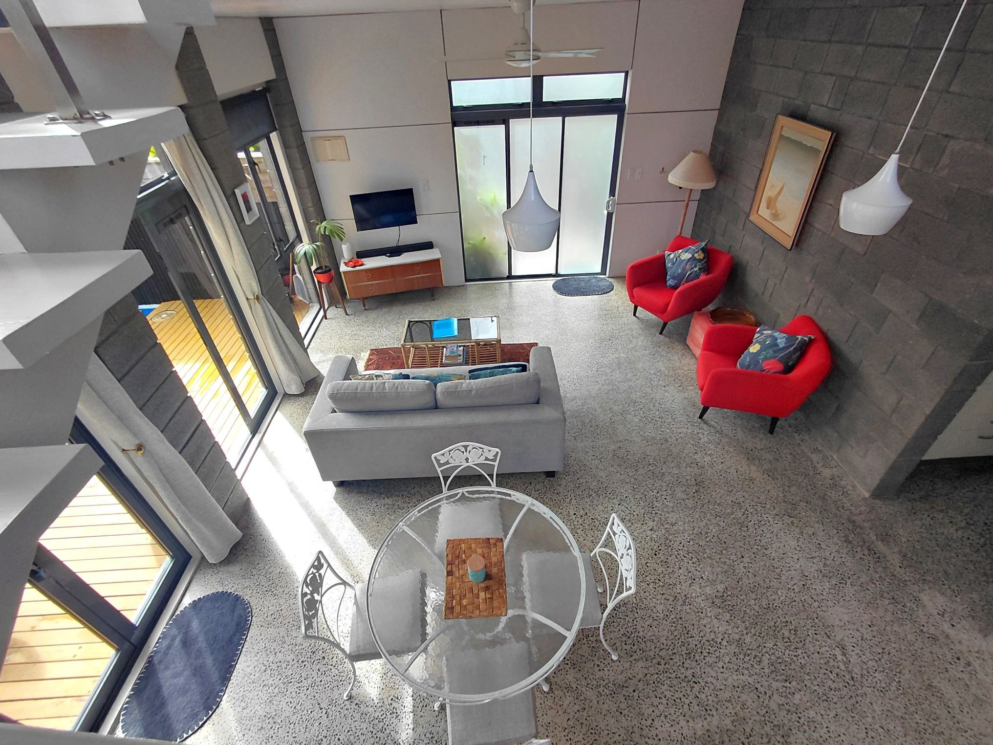 open plan living & dining