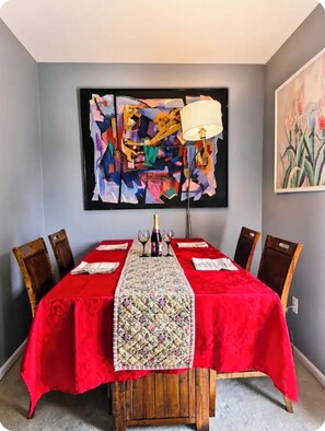 Dining - Luxury Serene 3 BR Family Home • Spacious Kitchen/Huge Yard • Quiet • Near Parks (Milford Mill)