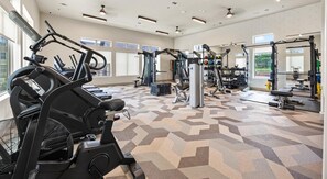 Apartment | Fitness facility - Peaceful 1BR Stay - Pool & Gym Access  (Sherman)
