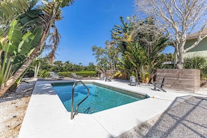 Pool - Waterfront 3-Bed Retreat in Siesta Key (Siesta Key)