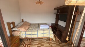 Appartement, balcon, vue ville