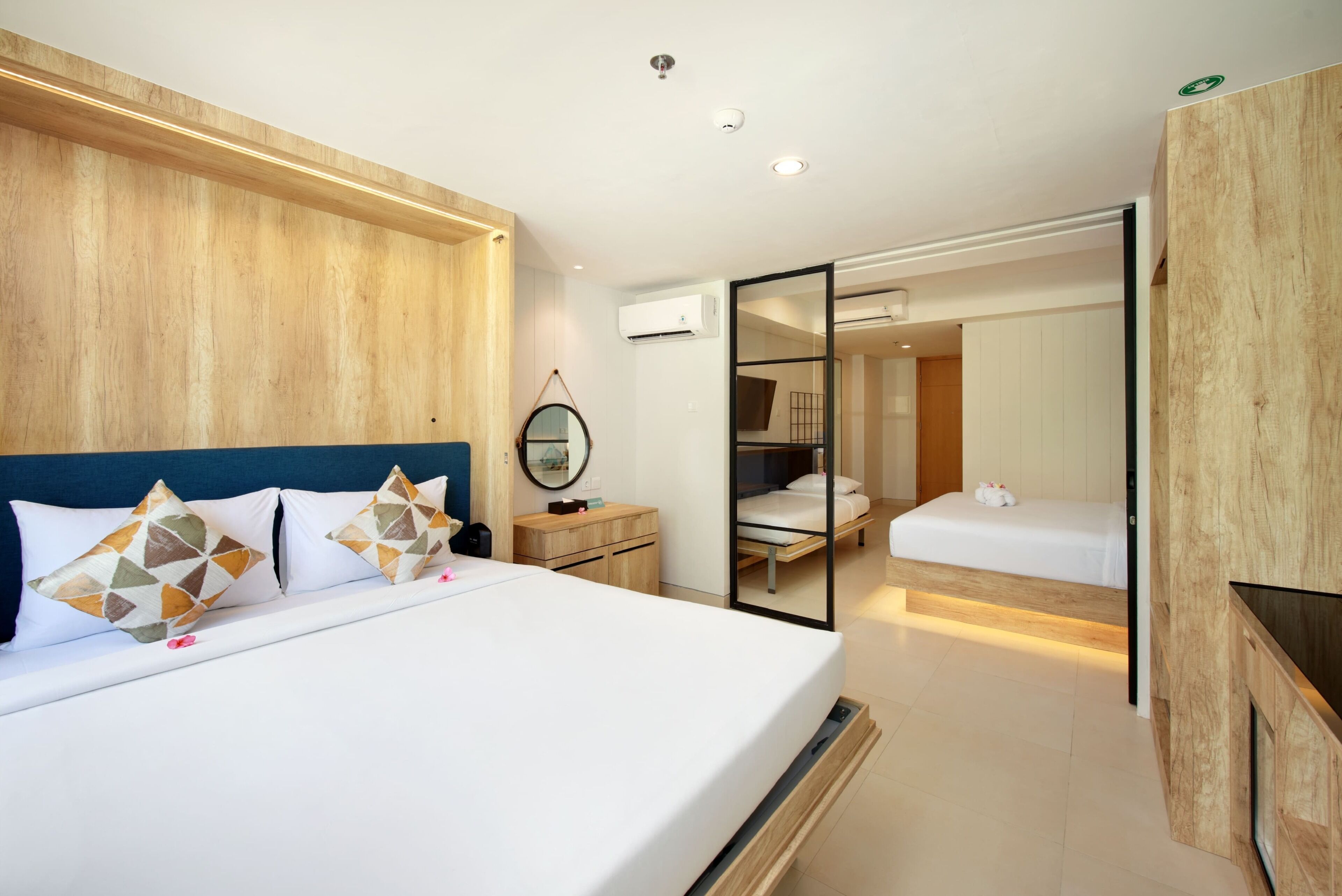 Chambre Double, vue parc | Rideaux occultants, Wi-Fi gratuit