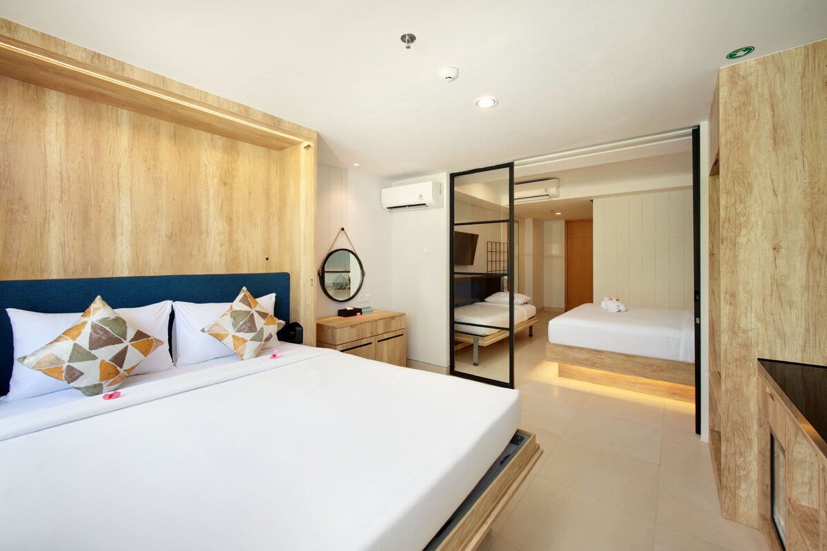 Chambre Double, vue parc | Rideaux occultants, Wi-Fi gratuit
