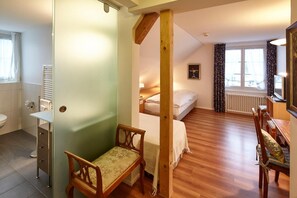 Uitzicht vanuit accommodatie