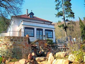 Uitzicht vanuit accommodatie