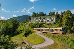 Uitzicht vanuit accommodatie