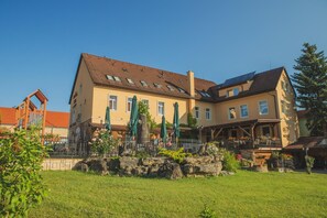 Uitzicht vanuit accommodatie