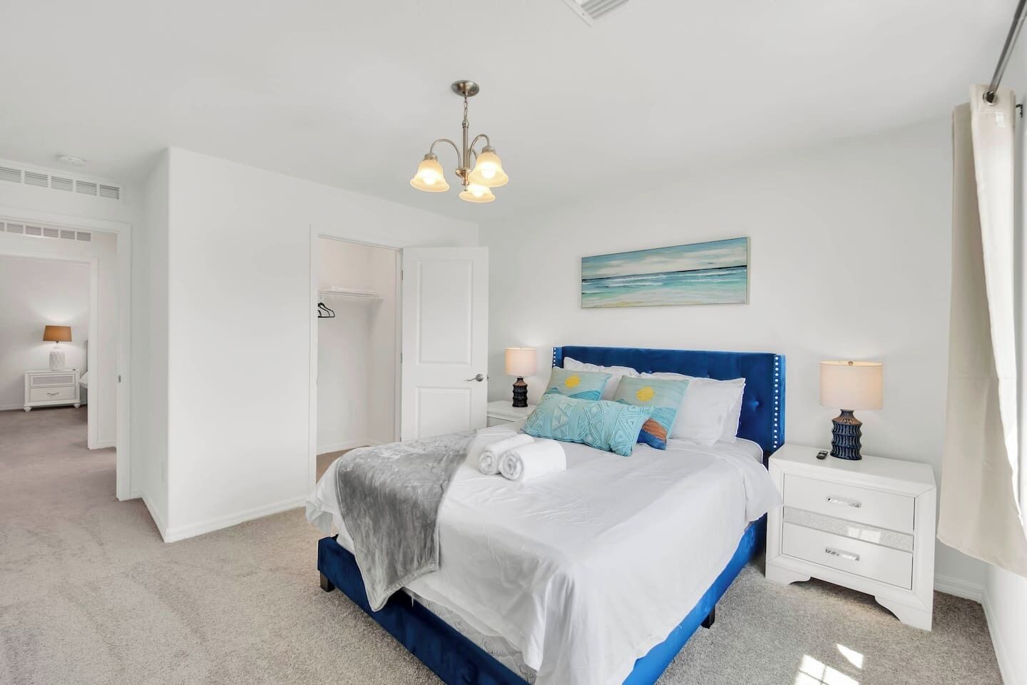 Iron/ironing board, WiFi, bed sheets