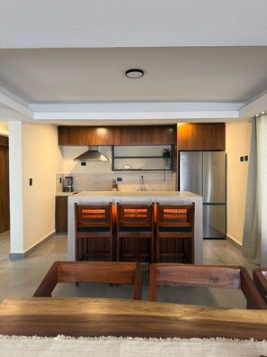 Dining - 3BR Central Island Home with Private Parking for Families & Groups - CASA FLOR (Isla Mujeres)