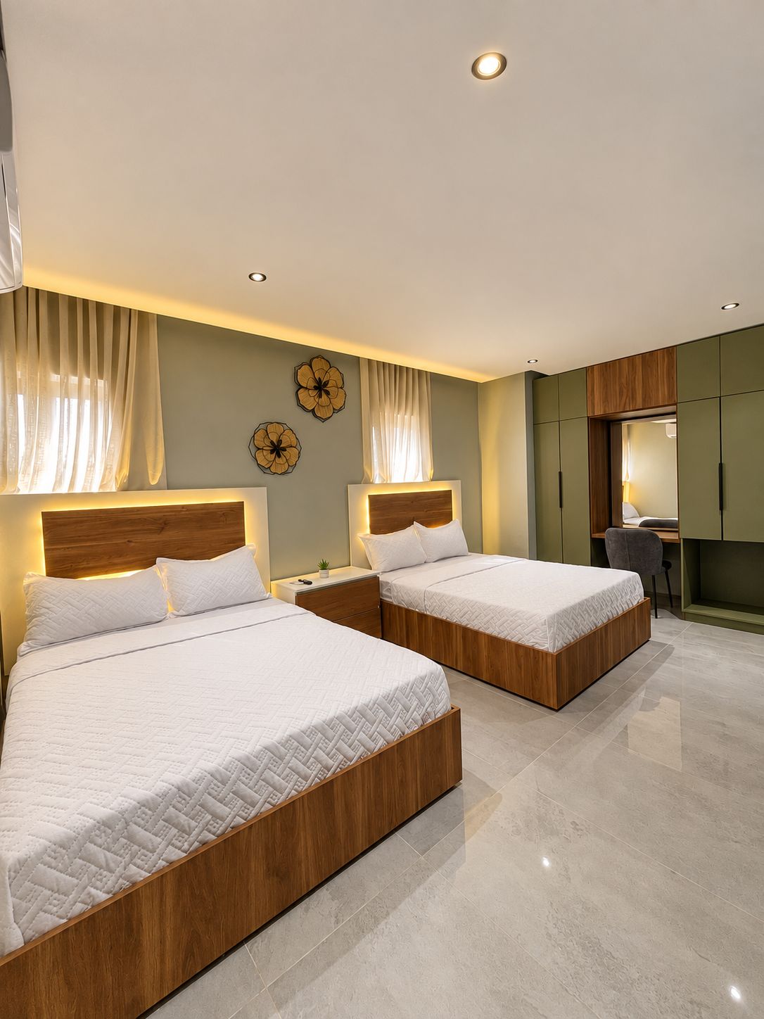 Wifi y ropa de cama