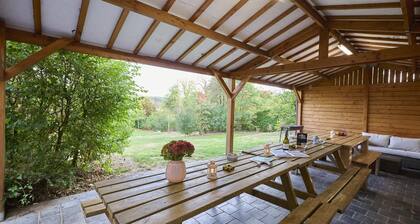 Relaxing between the forest and Durbuy