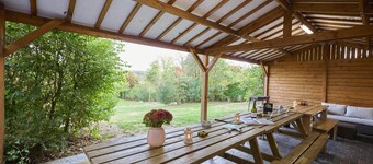Relaxing between the forest and Durbuy
