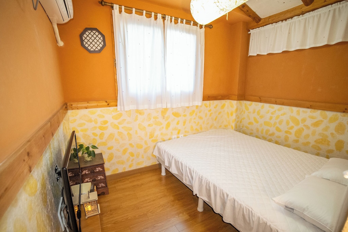 Kamar Keluarga, pemandangan kebun | Wi-Fi gratis