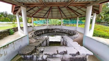 Udendørs spabad