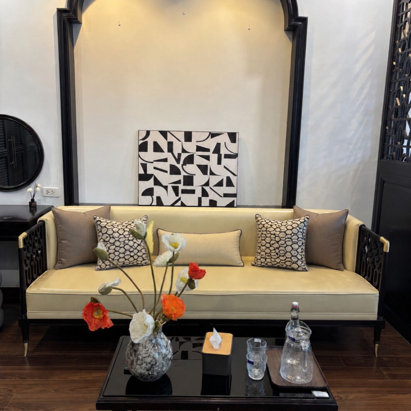 Studio Tiêu chuẩn, ban công, quang cảnh hồ | Khu phòng khách