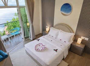 Superior Double or Twin Room, Balcony, Beach View | In-room safe, desk, laptop workspace, iron/ironing board (on request) - Waterside Maldives  (Dhidhdhoo)