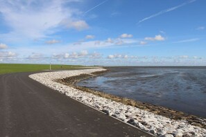 Une route côtière avec un tracé sinueux, un littoral rocheux et un ciel dégagé.