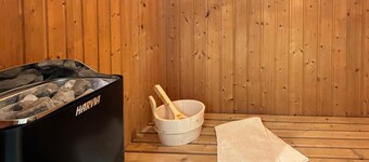 Luxurious home in Væggerløse with sauna