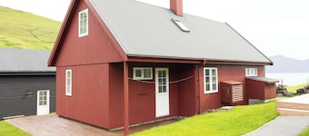 Summerhouse in Gjogv At the Edge of the Faroes