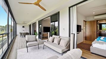 Deluxe appartement, 3 slaapkamers | Balkon