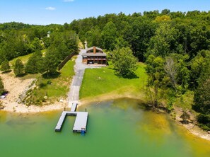 Exterior - Douglas Lakefront Cabin, Boat Ramp, Private Dock, Hot Tub! (Sevierville)
