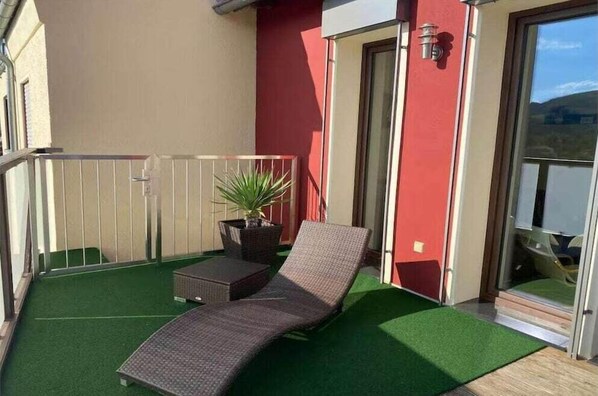 Terrace/patio - Holiday home in Eisenach with swimming pool (Eisenach)