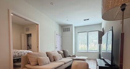Cozy 1-bedroom apartment in lovely Norwalk with AC and gym