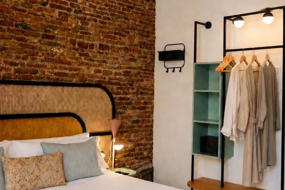 Twin Room, Balcony, City View | Free minibar, desk, free WiFi, bed sheets