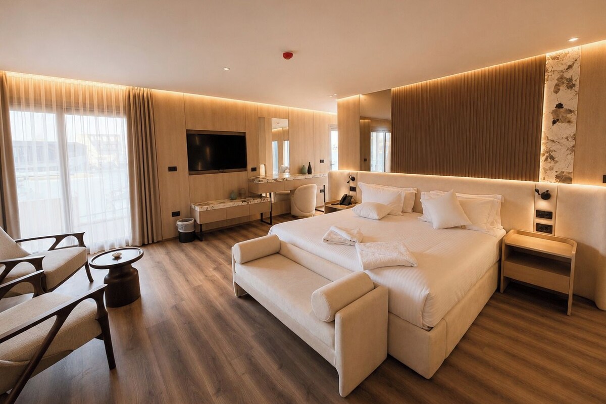 Royal Suite, River View | Minibar, in-room safe, desk, WiFi (free)