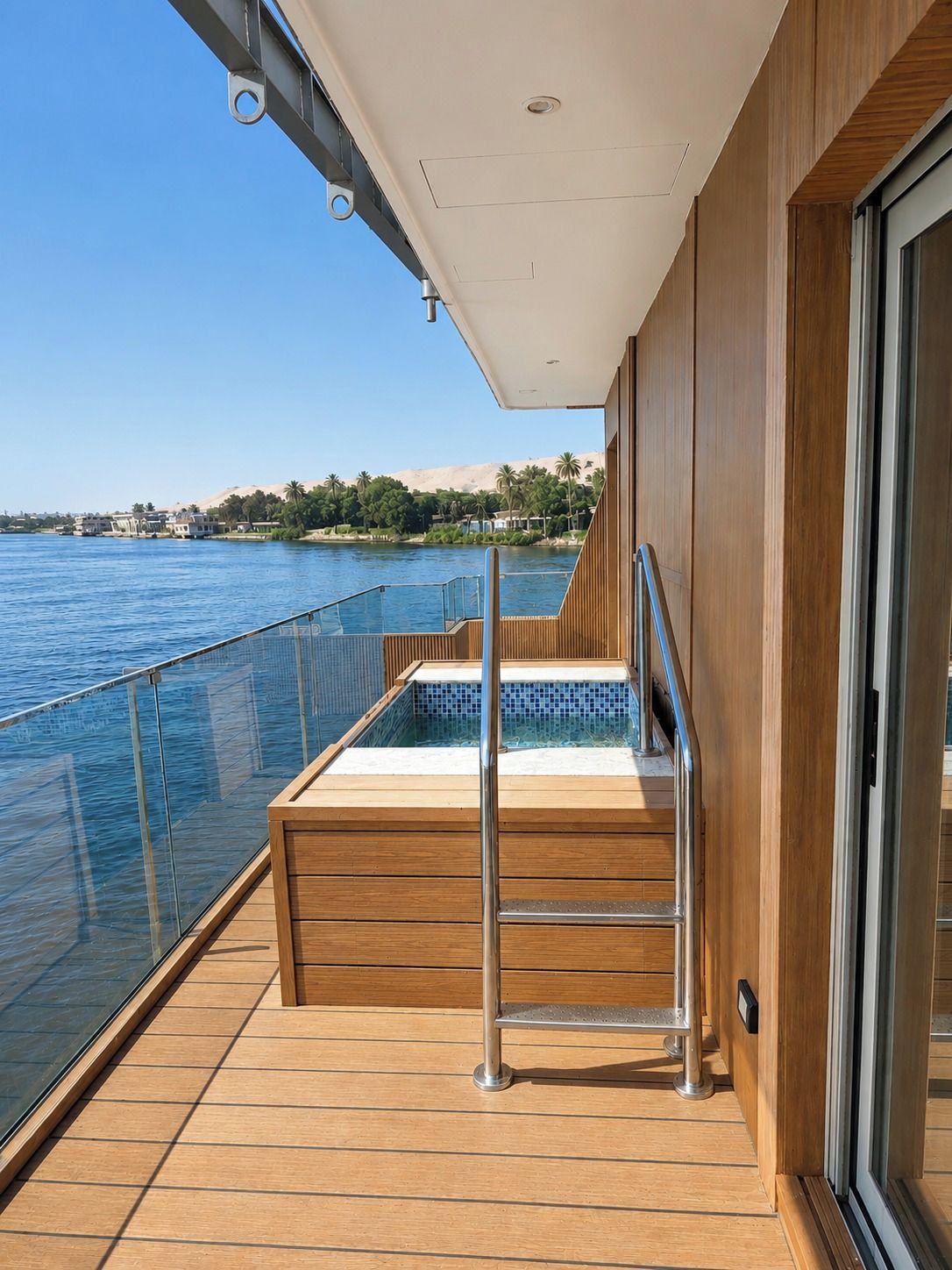 Royal-Suite, Flussblick | Terrasse/Patio