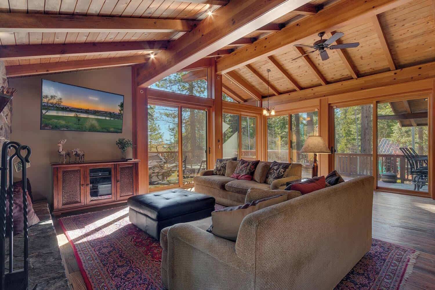 TV, fireplace, video games, offices