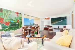 Exterior - Ocean View Condo at Foster Tower Across From Beach W/great Amenities (Honolulu)