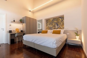 Superior Double or Twin Room, Garden View | In-room safe, desk, laptop workspace, free WiFi - Grow Green (Caponago)