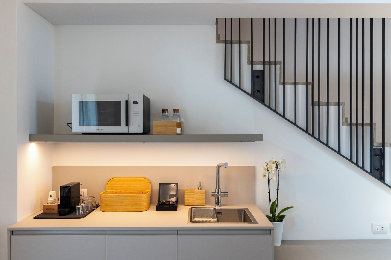 Executive-Loft, Gartenblick | Eigene Küche