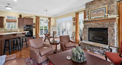 Cozy Hunter s Retreat Wraparound Porch Fireplace