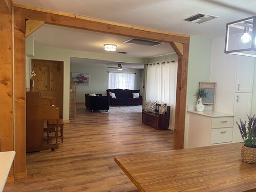 This spacious home is right off hwy 70 in Pima, perfect for your travel needs.