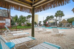 ake a break from the Florida sun and unwind in the shade of the tiki hut, just steps from Portside’s tropical pool and waterfall. - New Listing! Master Balcony* 3 Pools* Walk to Sand (Panama City Beach)