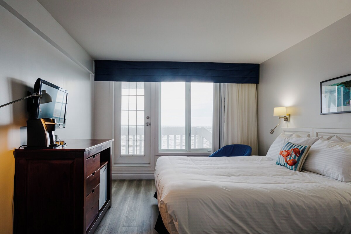 Kamar Comfort, 1 Tempat Tidur Queen, balkon, pemandangan laut
