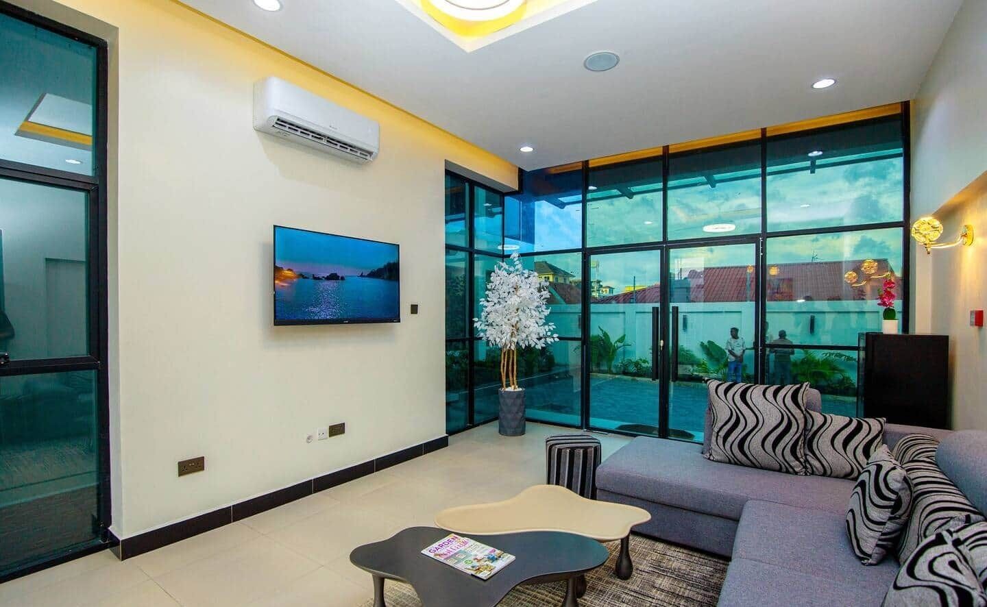 Main office building. Reception area