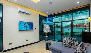 Check in is done here at our office - New Urban Oasis Apt w/Pool + Hot tub + Gym (Dar es Salaam)