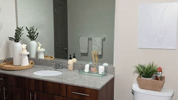 Soap, toilet paper
