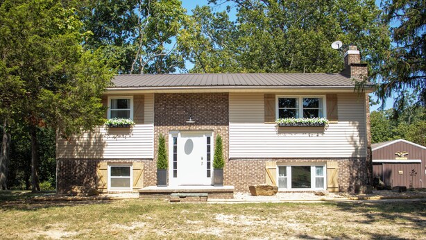 Exterior - Mt. Vernon Family Farmhouse Stay with Game Room & Outdoor Space (Mount Vernon)