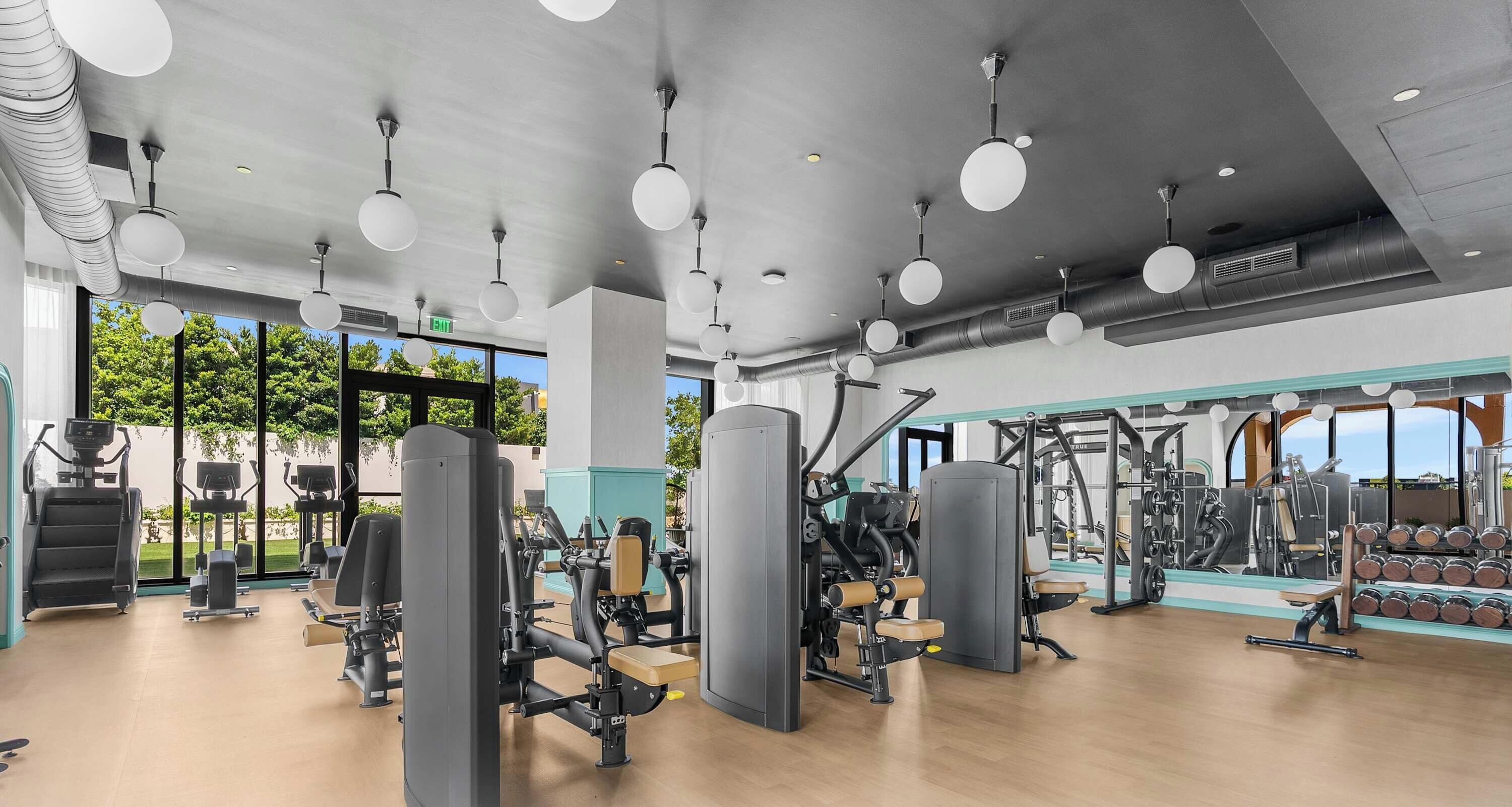 Fitnessbereich