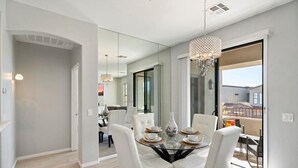 Dining - Grayhawk 2BR Condo, Private Garage, Balcony with pool and gym access (Scottsdale)