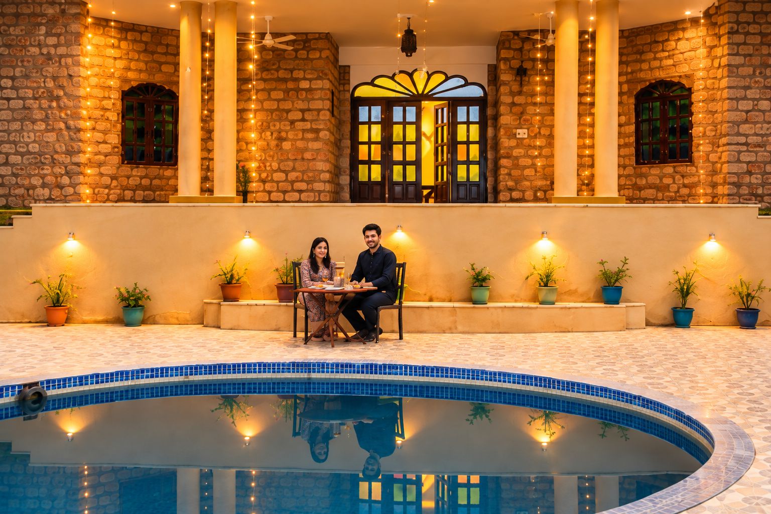Outdoor pool