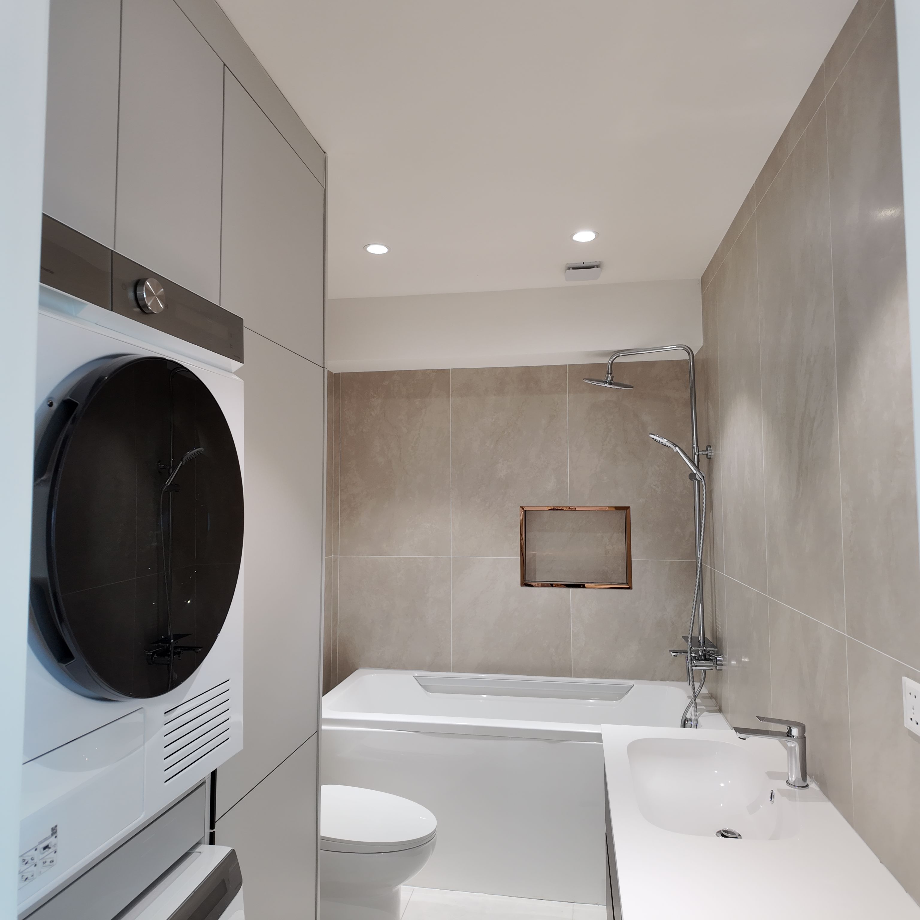 Apartamento, vista para a cidade | Banheiro
