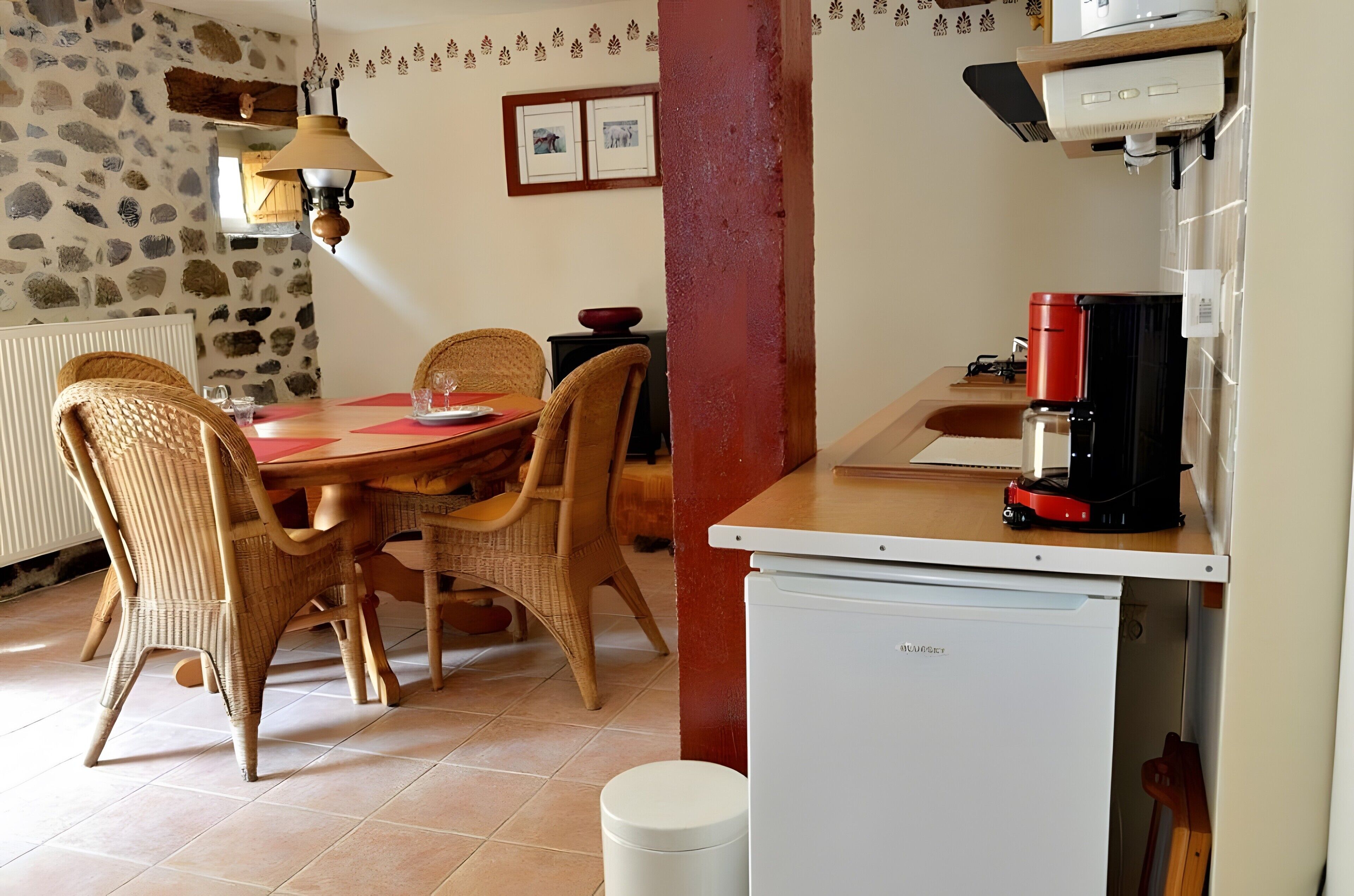 Kühlschrank, Ofen, Herdplatte, Toaster