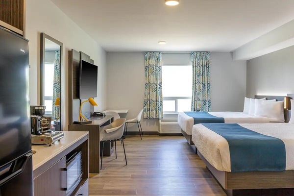 Bedroom. Interior and views may vary based on location and availability.