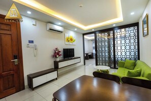 Living area - Tran Long Hotel (Binh Duong)